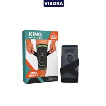 Viborasport Pelindung Lutut Knee Strap Knee Protector Decker Lutut Penguat Lutut Knee Brace - Pelindung Lutut Dengan Strap Penguat KING OF KING GREY WARNA ABU
