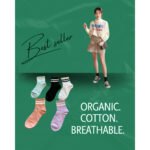 Viborasports Kaos Kaki Pendek Wanita Dewasa Warna Tebal Olahraga Polos Nyaman Model Padel Gratis Ongkir