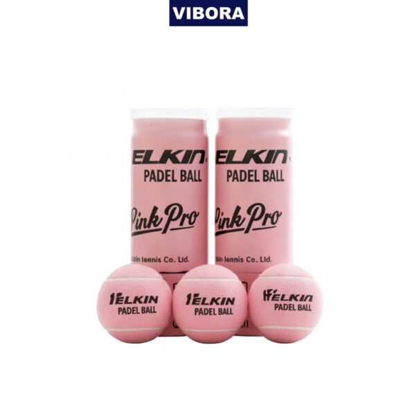 Viborasport WELKIN PADEL BALL PINK PRO - Bola Padel Pink Premium (Isi 2pc)