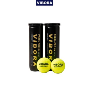 Viborasport Bola Padel - VIBORA PADEL PRO S+ Bola Latihan Dan Turnamen Premium (Isi 3pc)